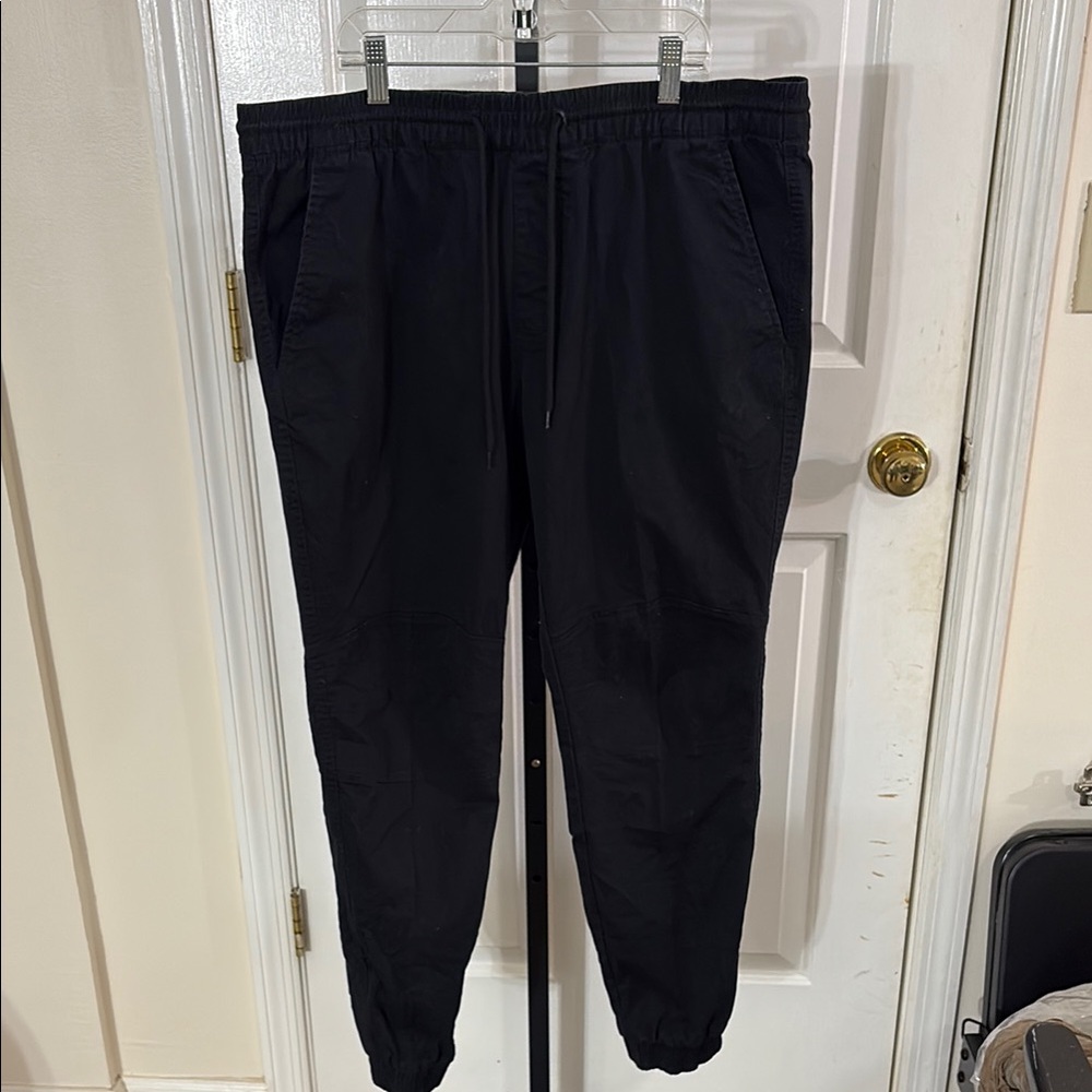 Sun + Stone Black Sweatpants Comfortable Joggers